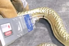 Сварка металлического орнамента