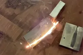 Очистка: железный блок