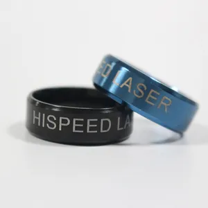 Лазерная маркировка металлических колец