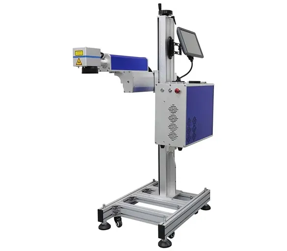 Конвейерный волоконный лазерный маркер