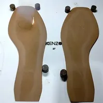 Лазерная маркировка подошвы обуви