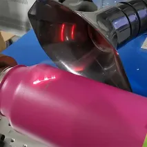 Лазерная маркировка стакана из нержавеющей стали