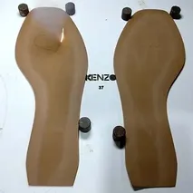 Лазерная маркировка подошвы обуви