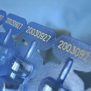 Лазерная маркировка алюминиево-пластиковой упаковки (блистерной упаковки)