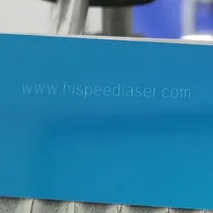 Лазерная гравировка на алюминии