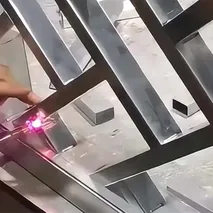 Лазерная сварка ограждения из нержавеющей стали