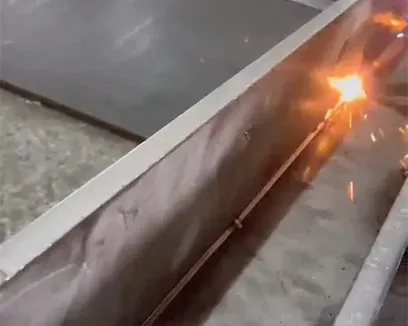 Лазерная сварка алюминиевых пластин