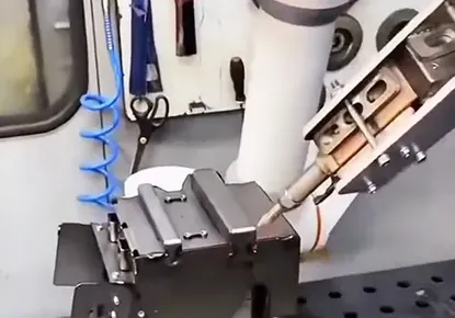 Лазерная сварка сложных металлических деталей