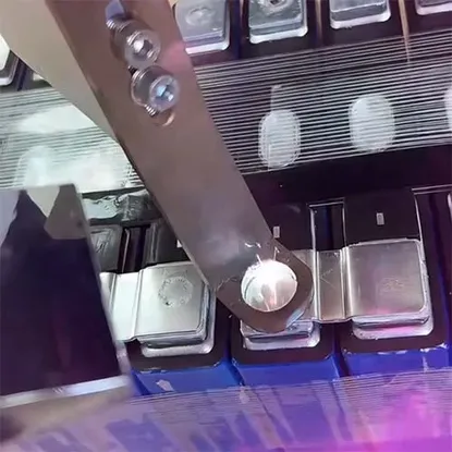 Лазерная сварка аккумуляторных батарей